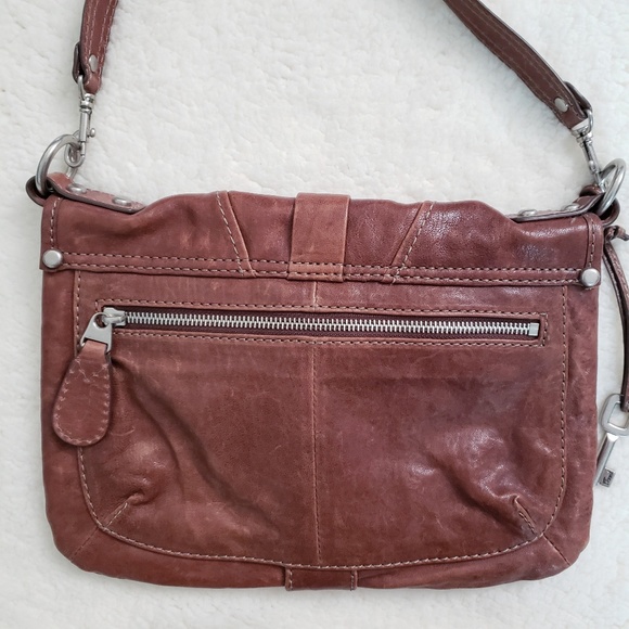 NOT FOR SALE Vintage Fossil Leather Bag - Picture 2 of 6